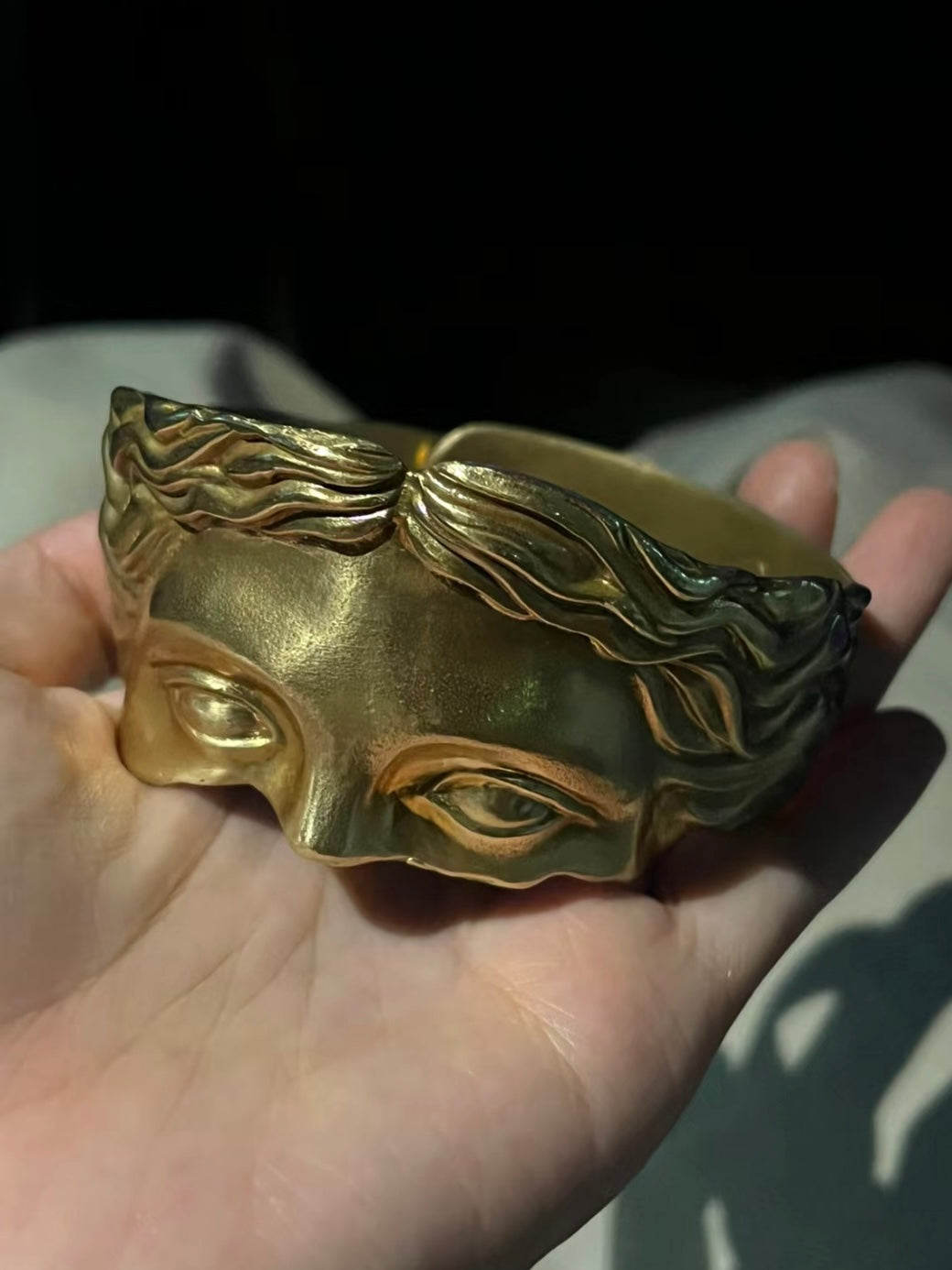 Venus Brass Statue Ring