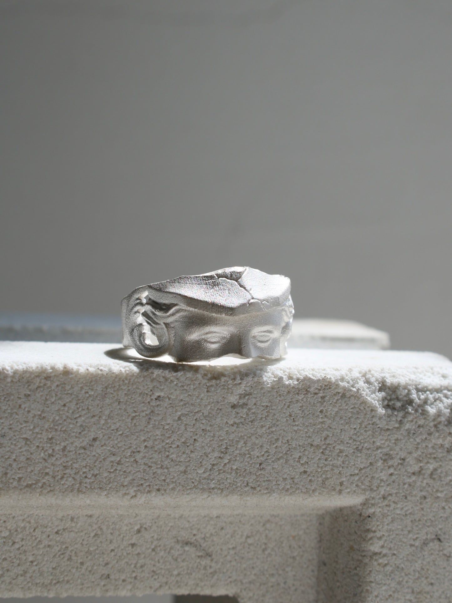 Athena Statue Ring