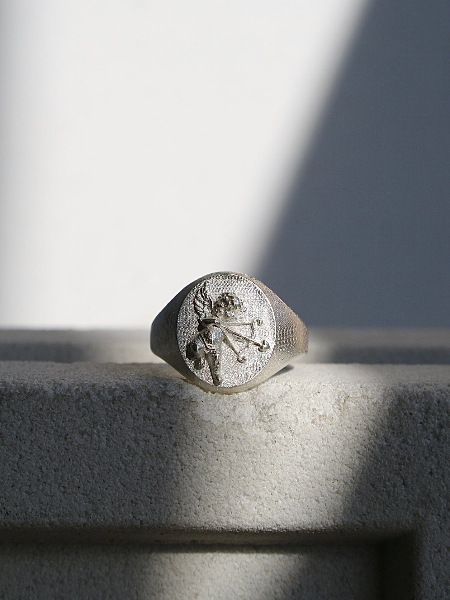 Cupid Statue Ring