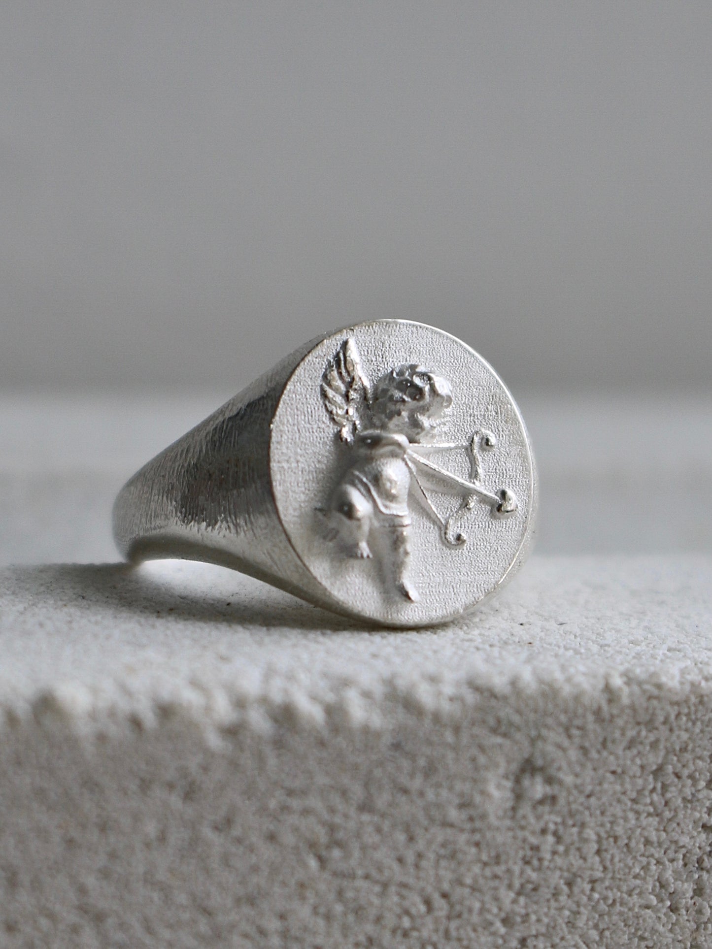 Cupid Statue Ring