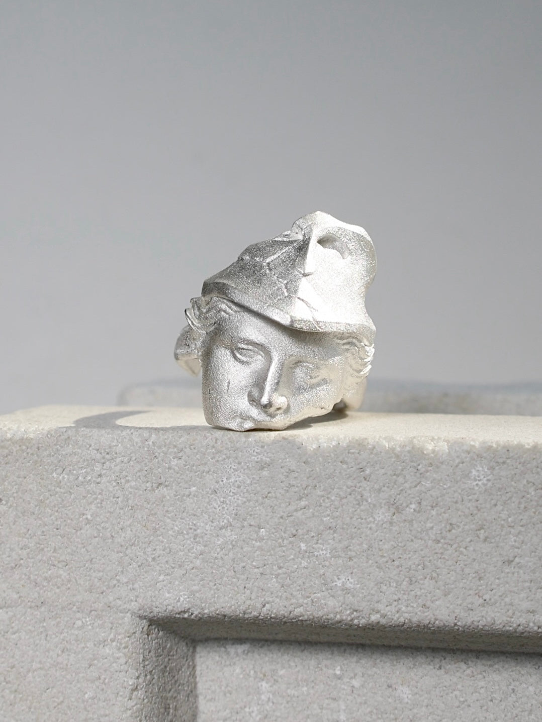 Athena Statue Ring