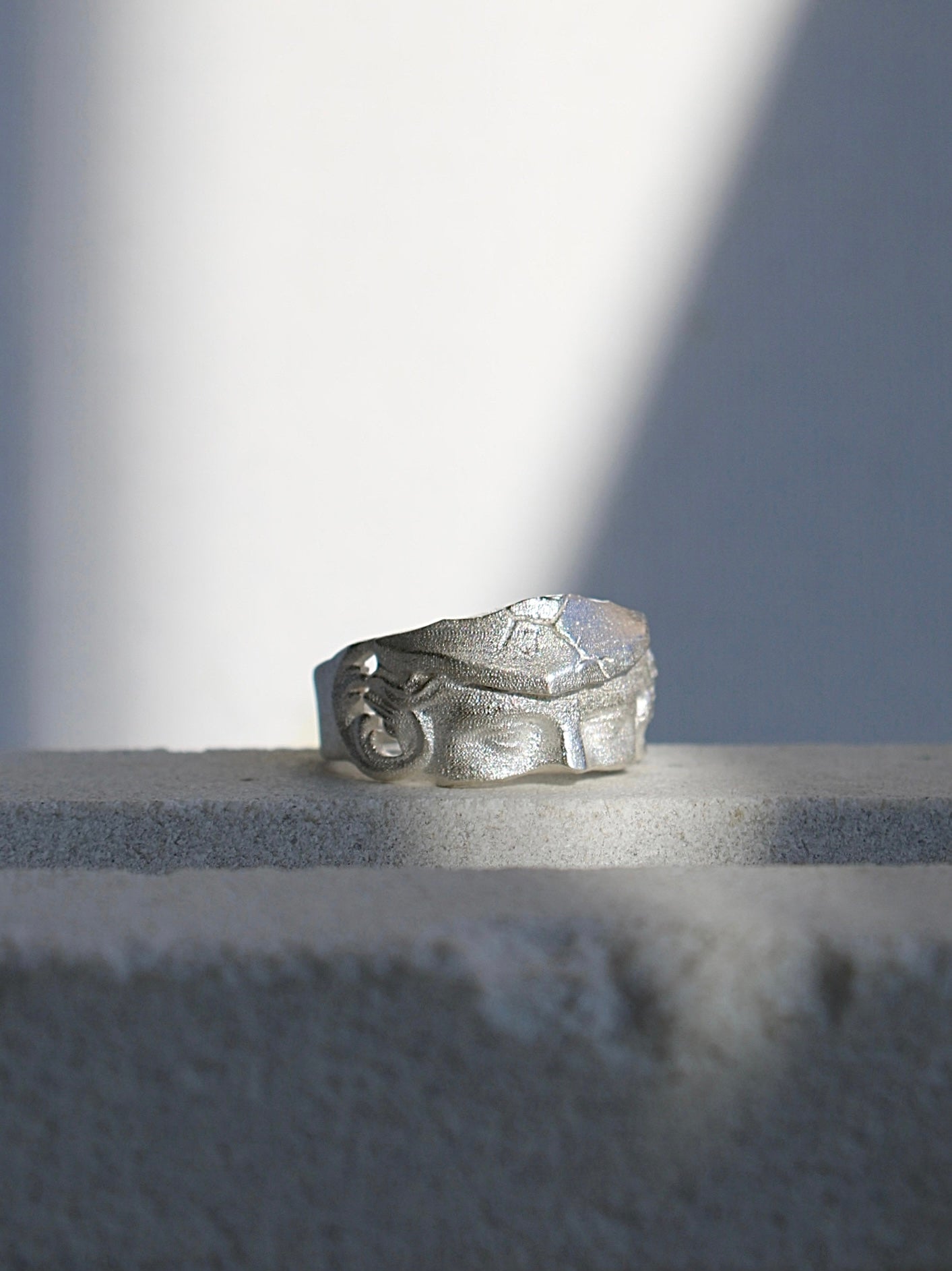 Athena Statue Ring