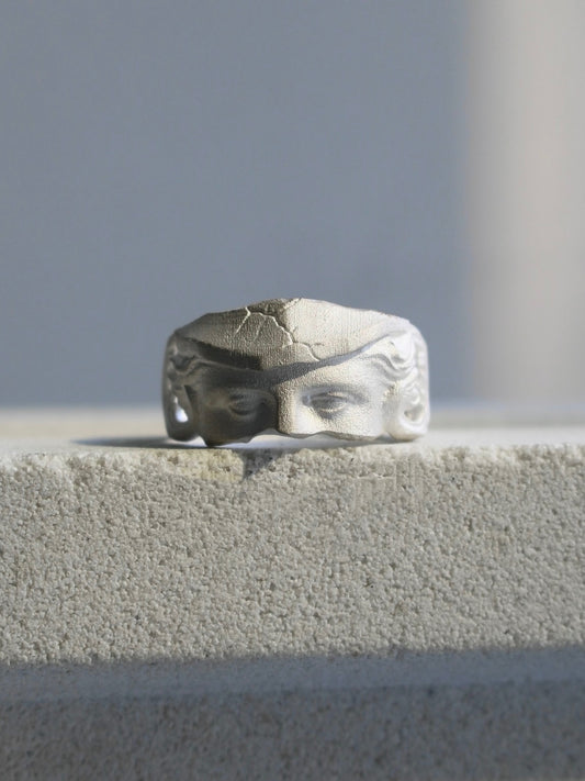 Athena Statue Ring